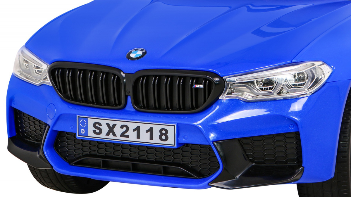 Masinuta Electrica BMW M5 Drift 24V Albastru - imagine 8