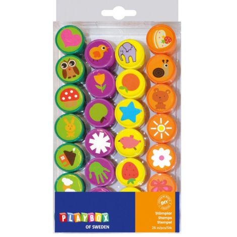 Set 26 Stampile Haioase Playbox Creativitate