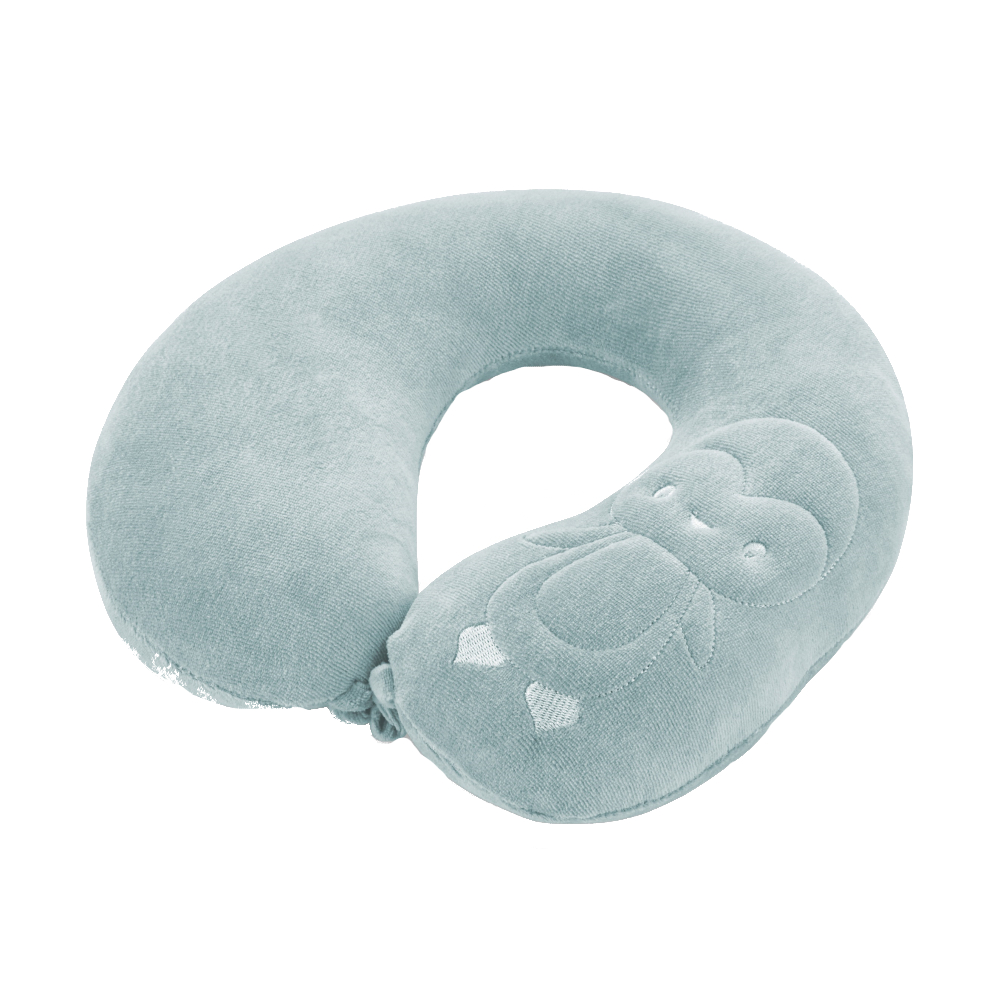 Pernă Suport Gât BabyJem Pinguin Mint - imagine 3
