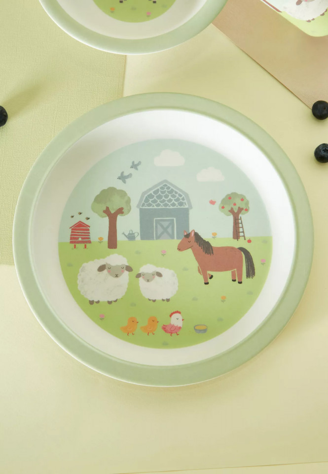 Farfurie Bambus Sass & Belle Ferma Eco - imagine 2