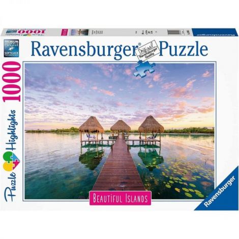 Puzzle Insula Tropicala 1000 Piese Ravensburger - imagine 2