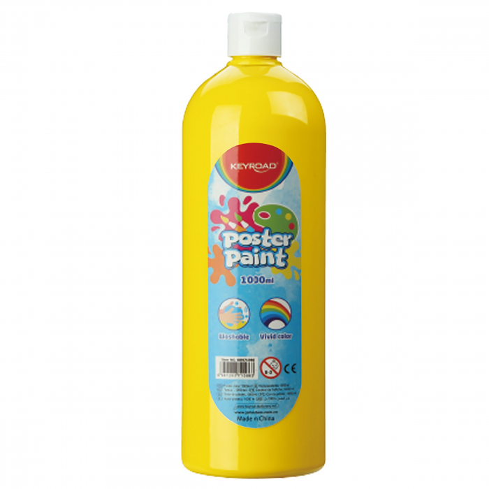 Culoare Tempera Galben Keyroad 1000ml