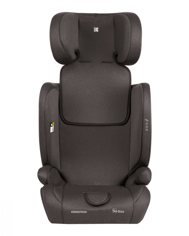 Scaun Auto Kikkaboo i-Cross ISOFIX Brown - imagine 3