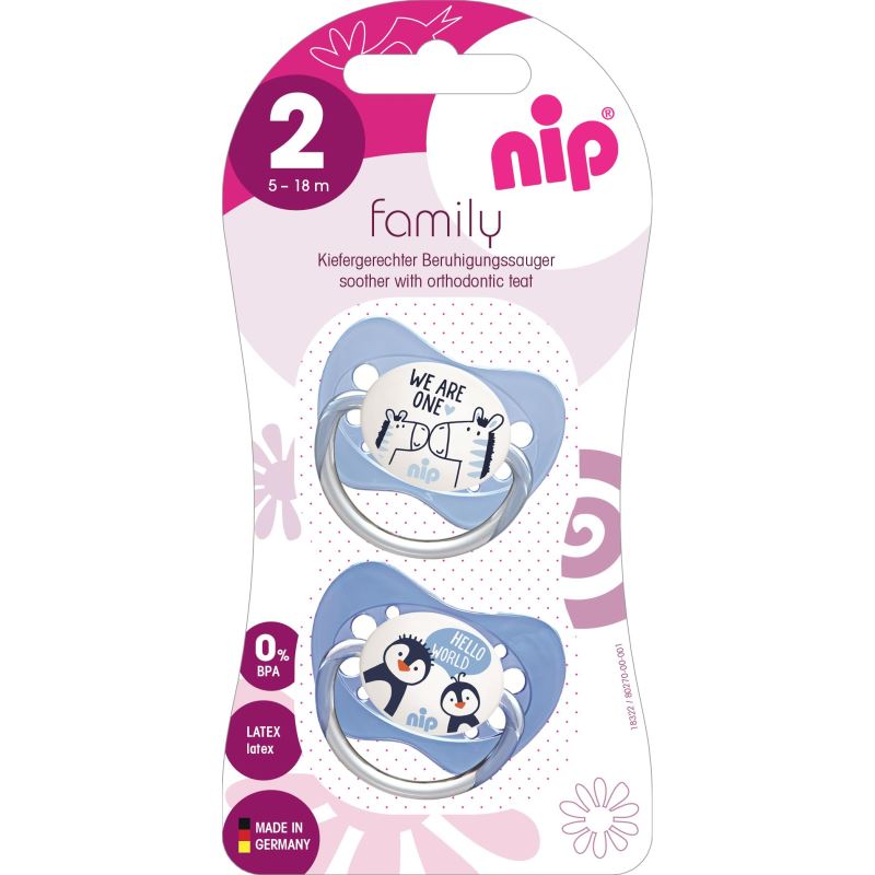 Suzeta Nip Family Latex, Marimea 2, 5-18 luni - imagine 8