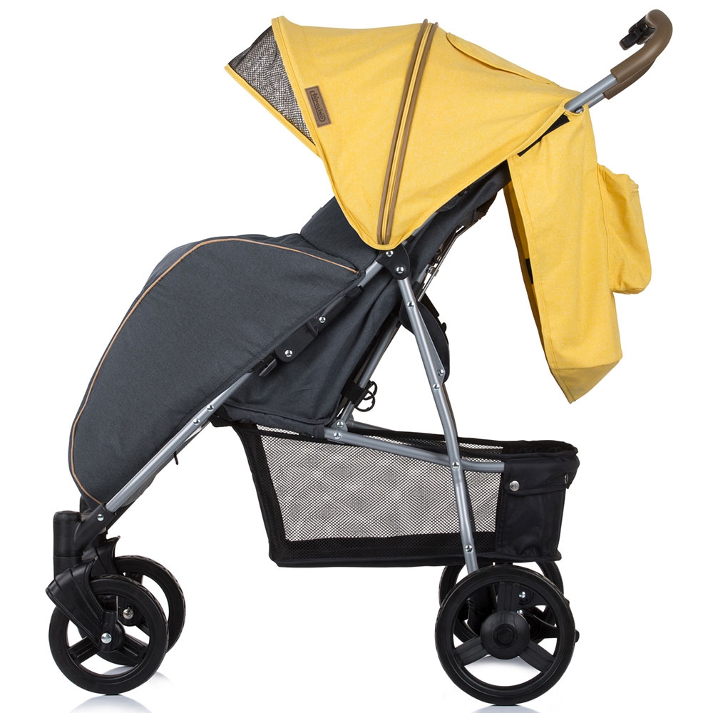 Carucior Sport Chipolino Mixie Banana, Husa Picioare - imagine 4