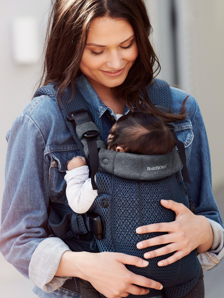 Babybjorn Harmony 3D Mesh Navy Blue