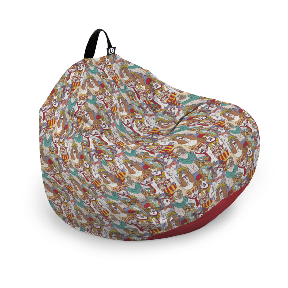 Husă Puf Para XL Câini Hipster | Updeco - imagine 6