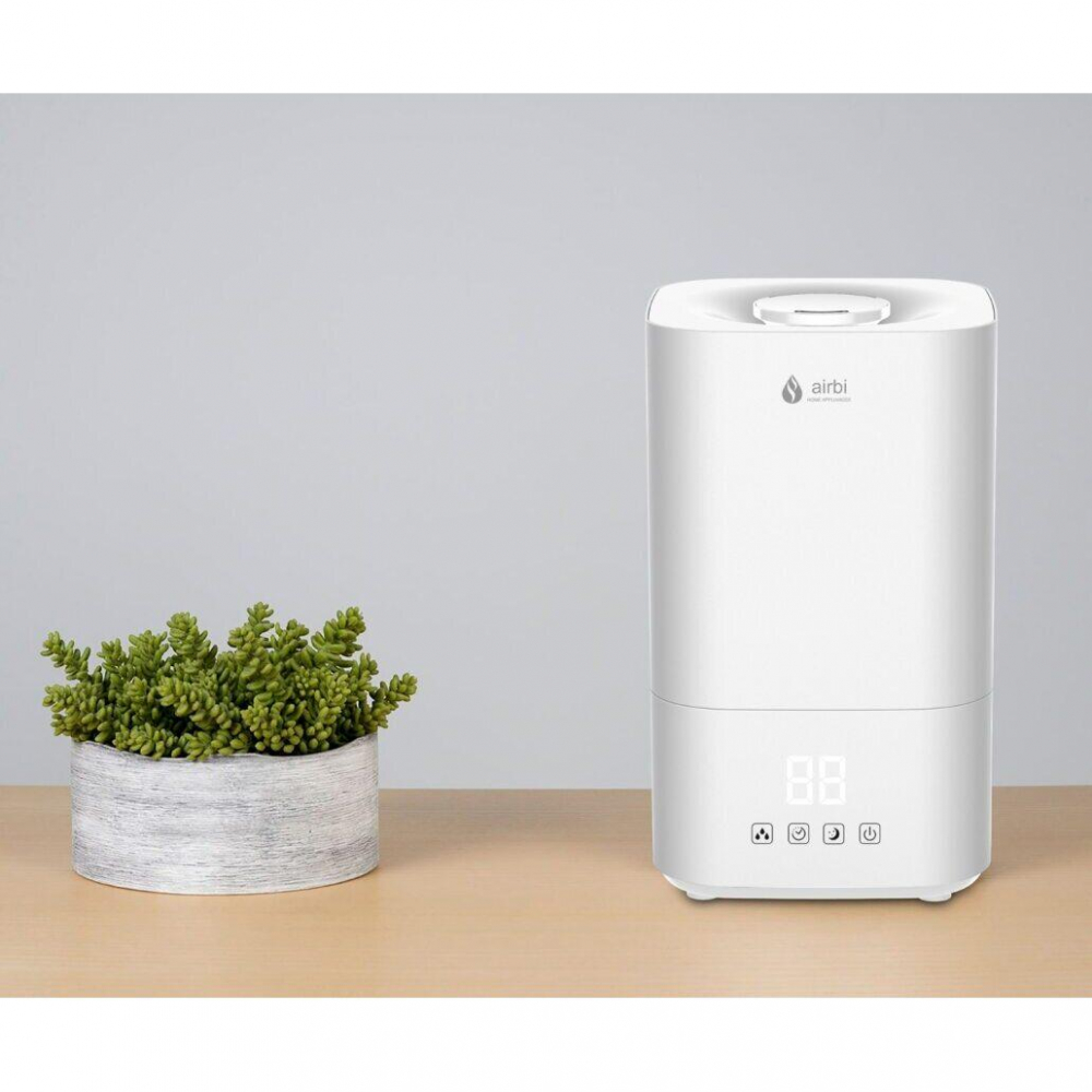 Airbi Cuboid Alb - Umidificator Smart 4in1 - imagine 5