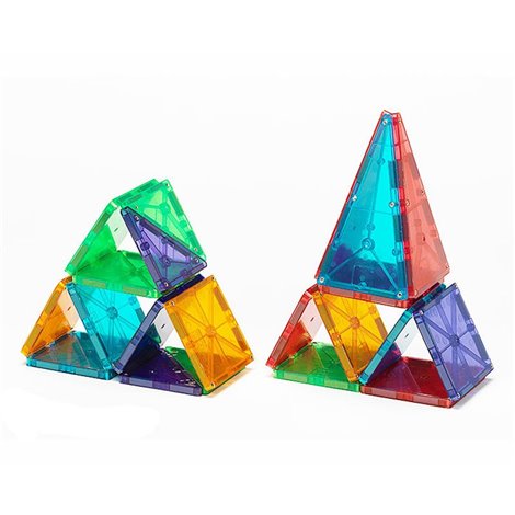 Magna-Tiles 32 piese - Construcție magnetică creativă - imagine 5
