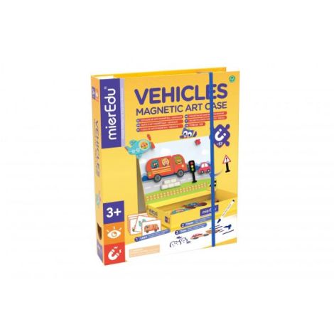 Puzzle Magnetic Vehicule Mieredu | Creativitate