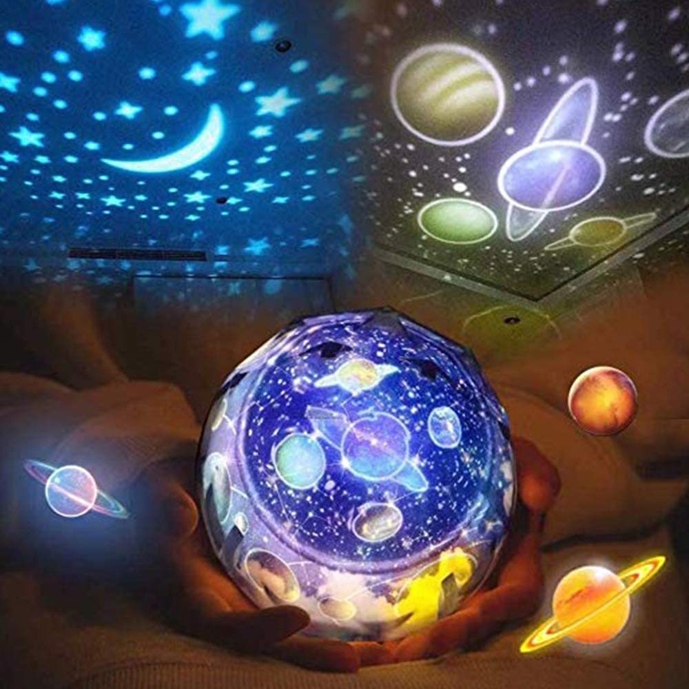 Lampa de veghe și proiector Diamond Bambinice - imagine 2