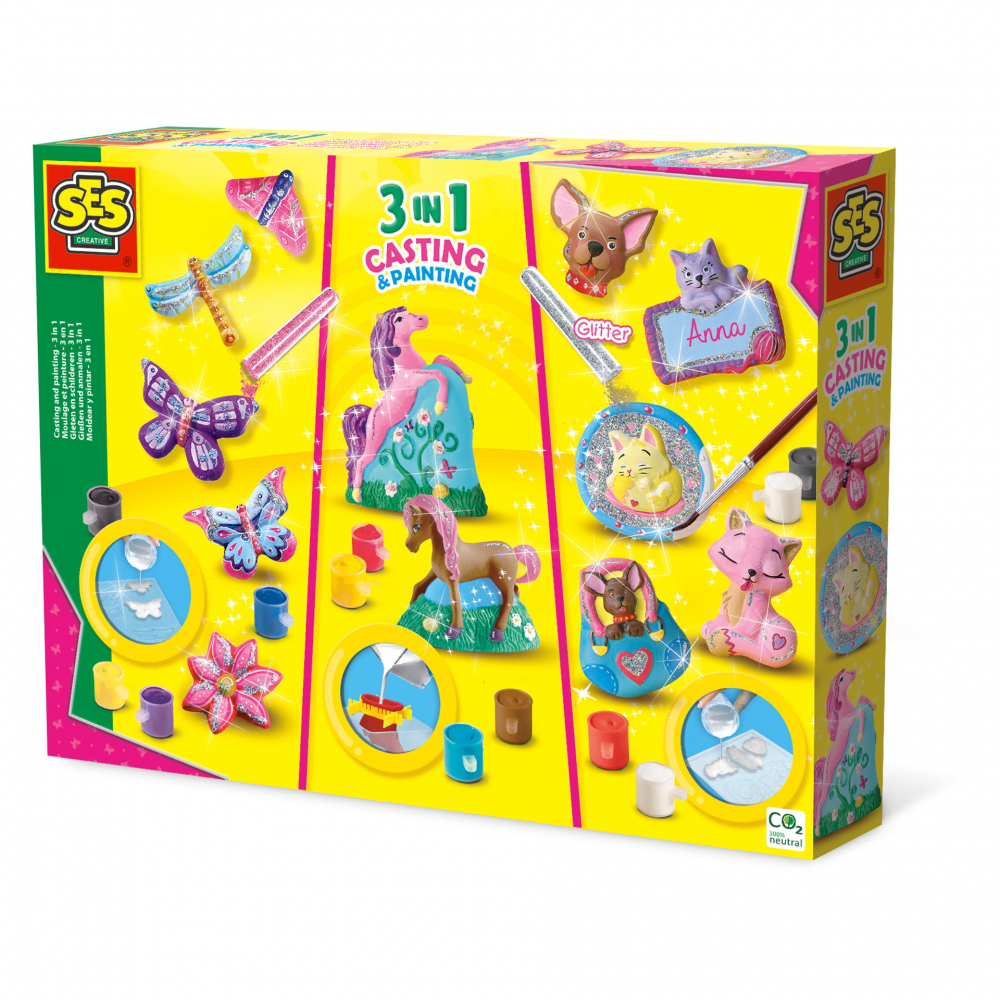 Kit Ses Creative Mulaj & Pictura 3in1, 5-8 Ani