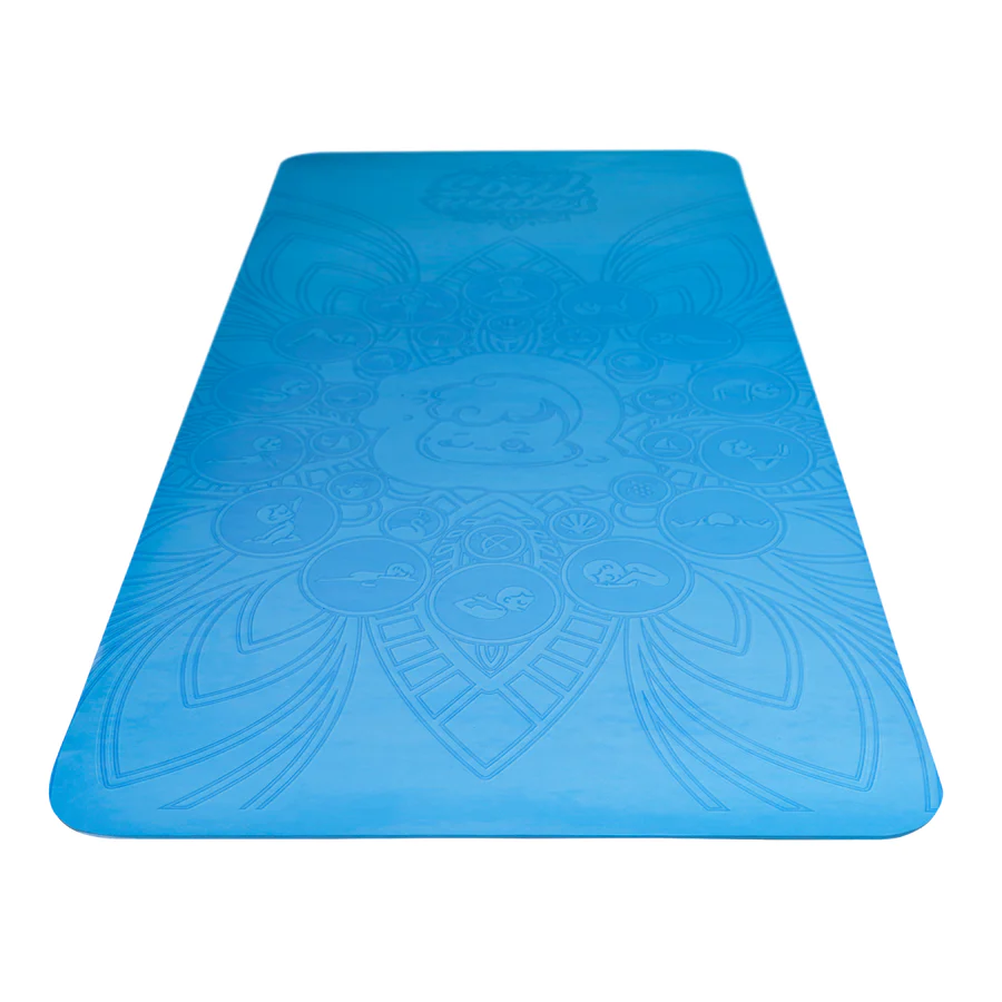 Saltea Yoga Eco Wave Albastră Soul Mates - imagine 6