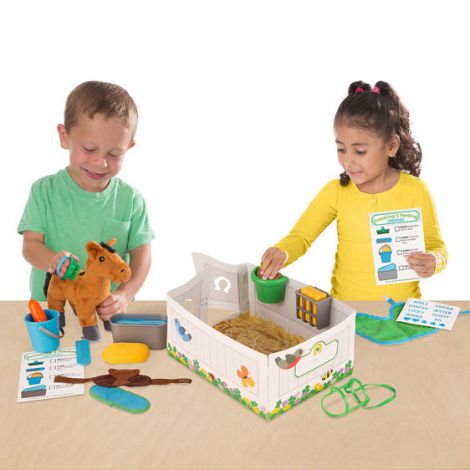 Set Ingrijeste Calutii Melissa & Doug, 23 Piese - imagine 3
