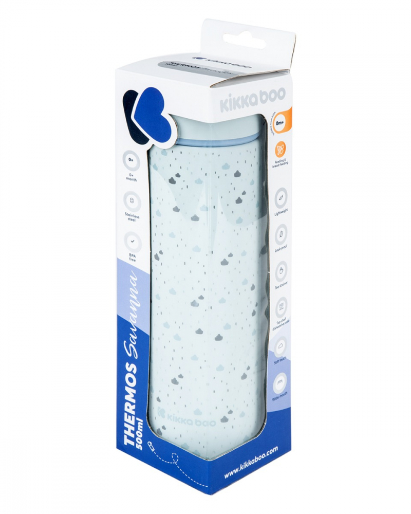 Termos Kikkaboo 500ml | 12h Cald, 24h Rece - imagine 3