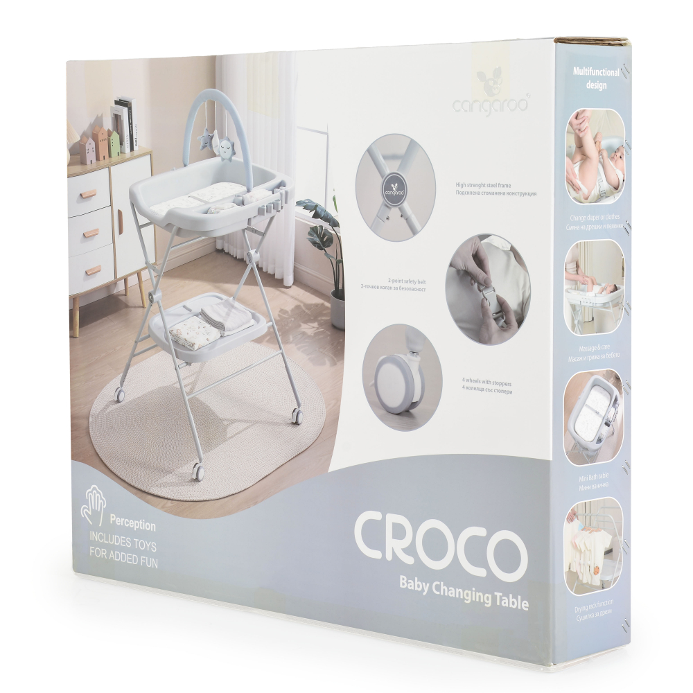 Masa Schimbat Cangaroo Croco Multifunctionala - imagine 3