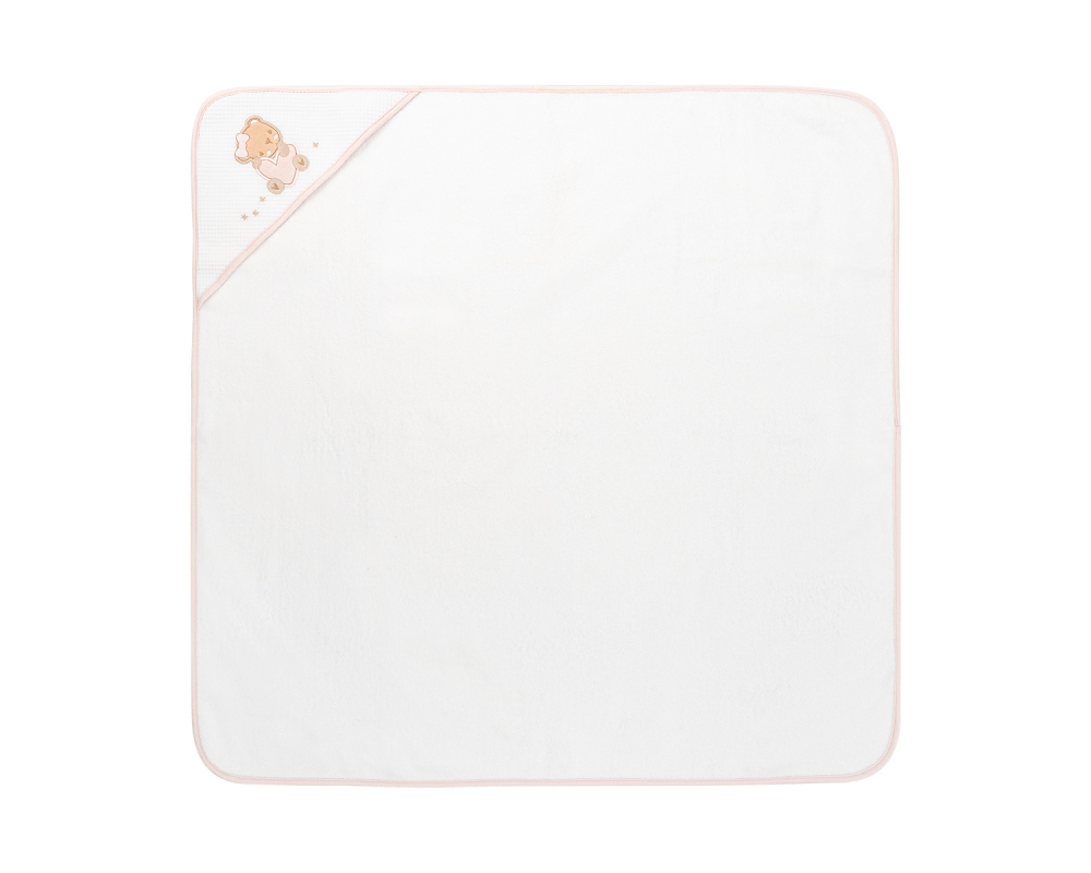 Prosop cu gluga Kikkaboo Dream Big Pink