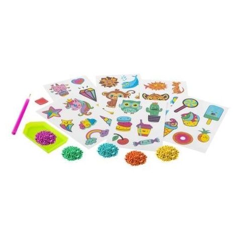 Set Abtibilduri cu Strasuri Grafix | Creativitate - imagine 5