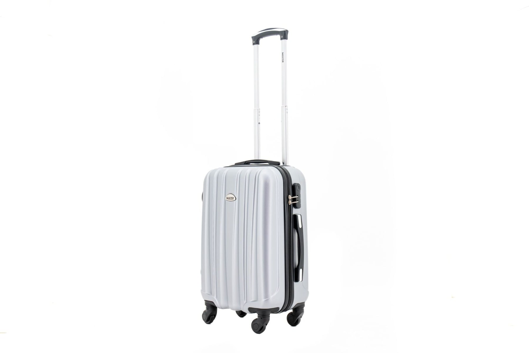 Troler Master Costa, Argintiu, 4 Roti, 53 cm