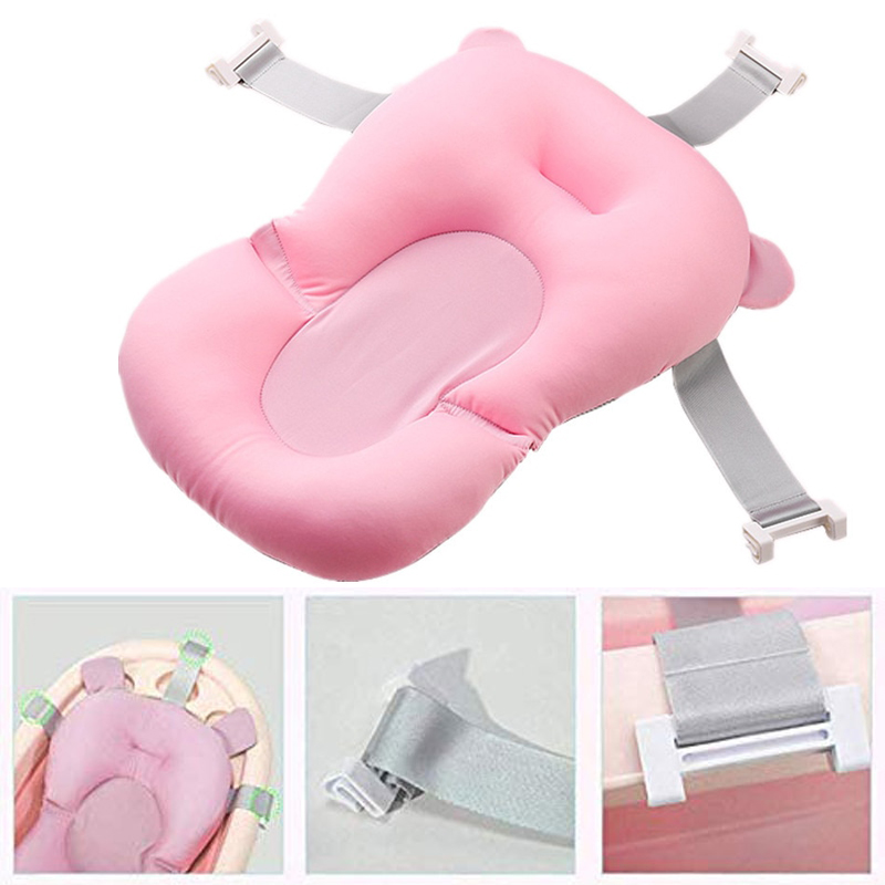 Cădiță Pliabilă cu Hamac Nicekids Pink - imagine 2