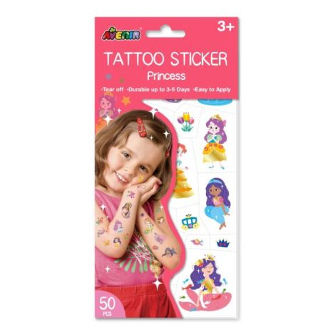 Tatuaje Printesa Avenir cu Inserții Metalizate