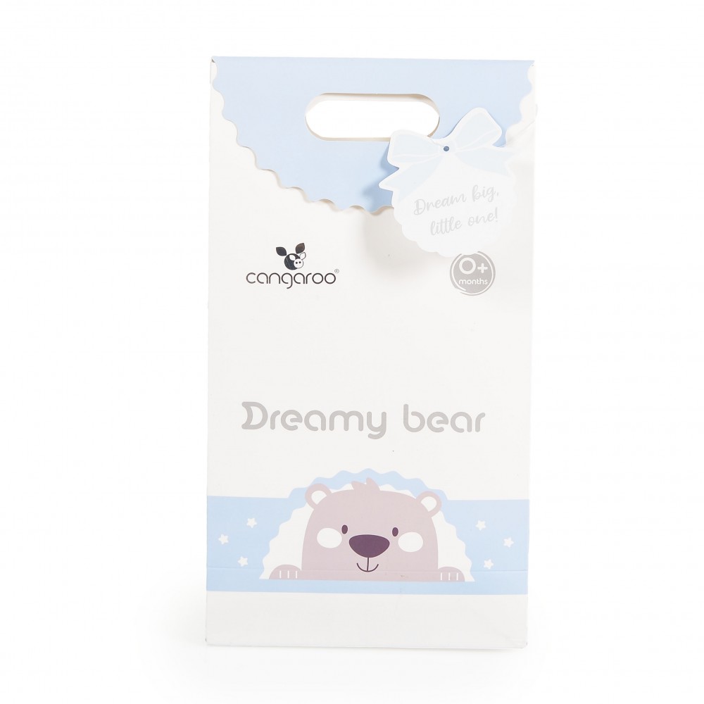 Paturica moale Cangaroo Dreamy Bear 75x100 cm
