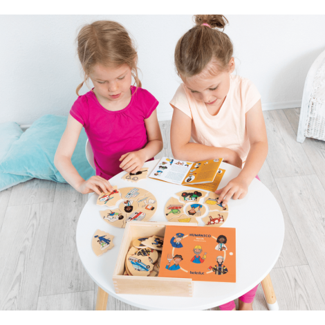Beleduc Humanico Meserii - Joc Educativ Profesii - imagine 11