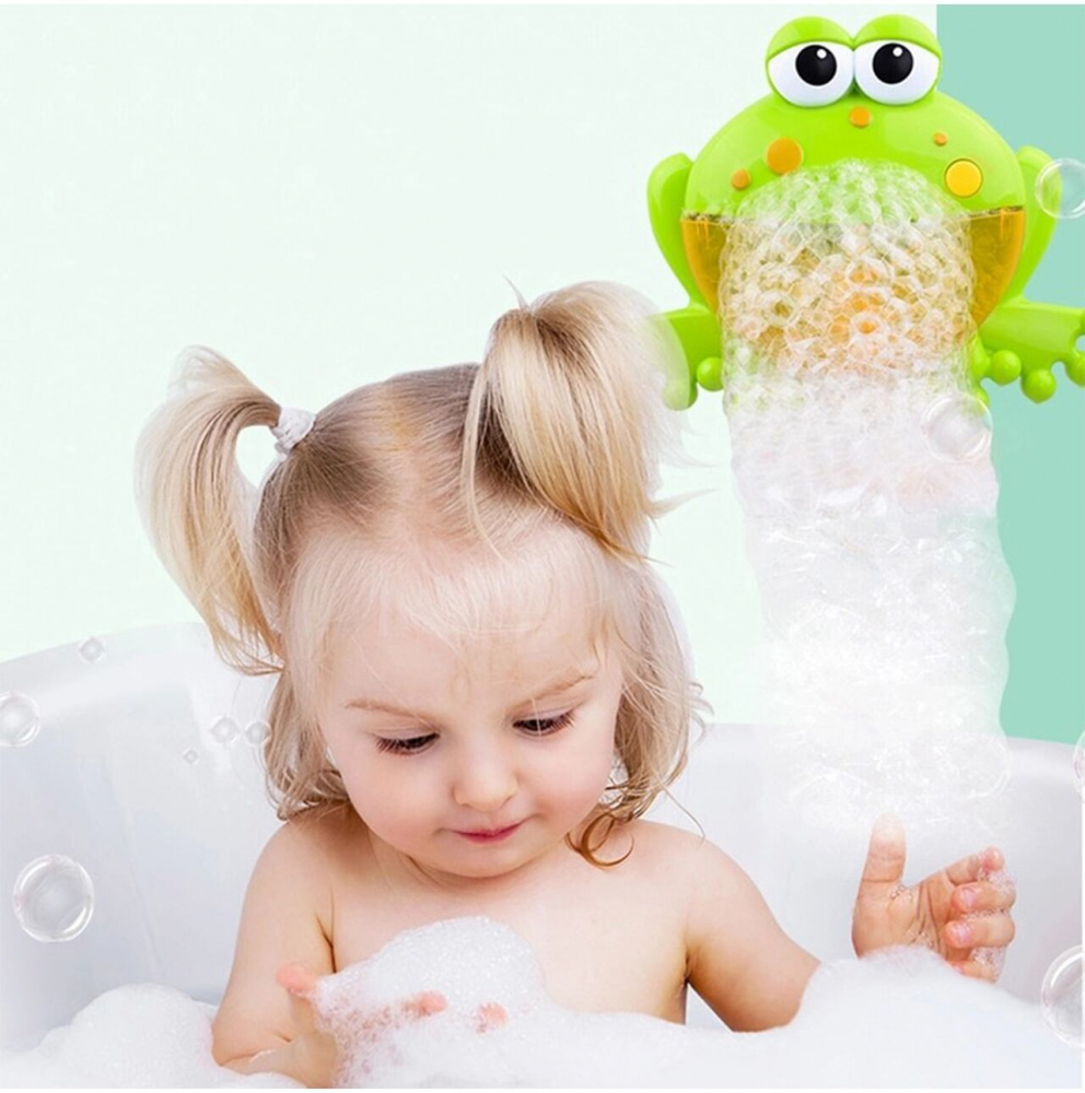 MalPlay Bubble Frog: Jucarie baie cu lumini si spuma - imagine 7