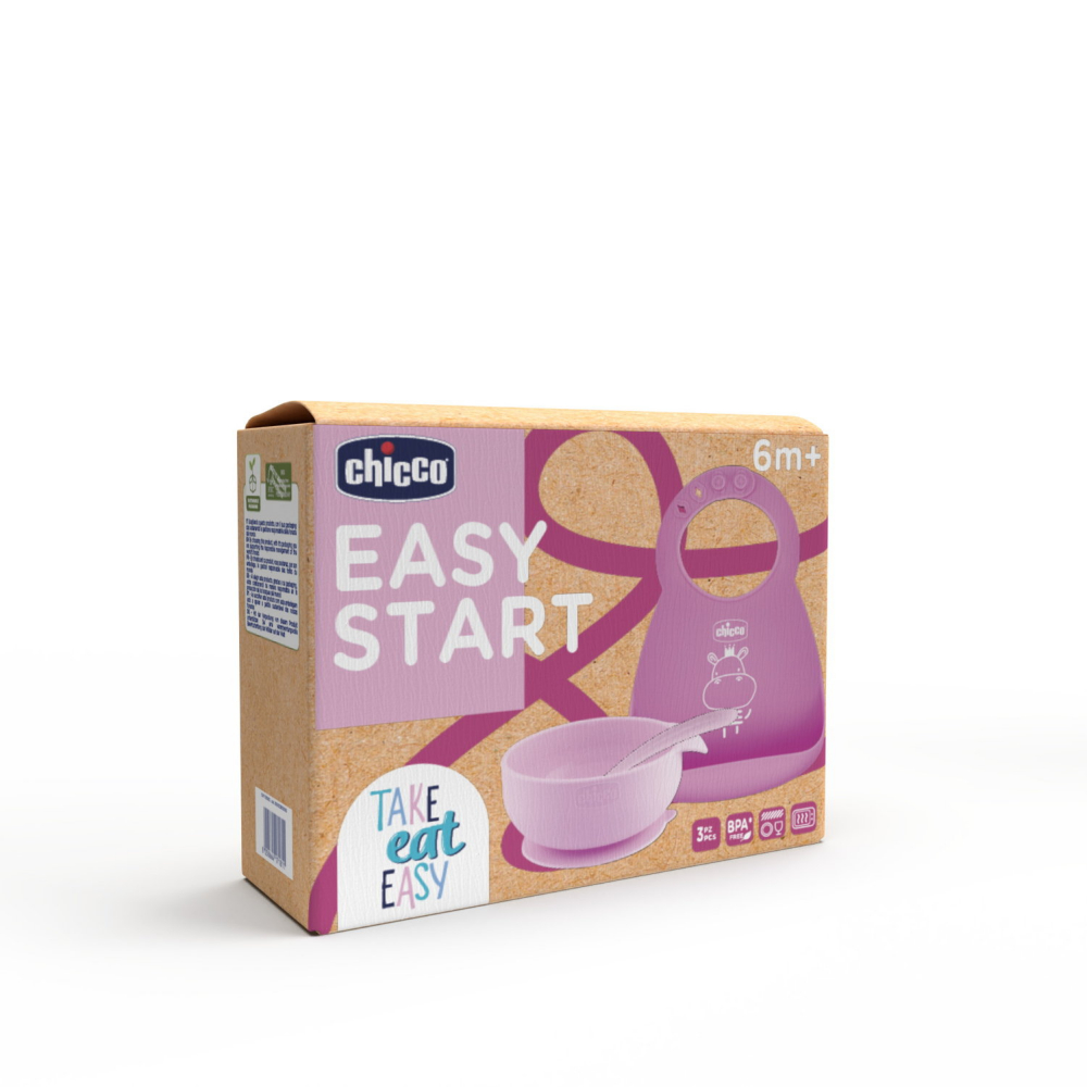 Set Diversificare Chicco Easy Start, Roz, 6m+
