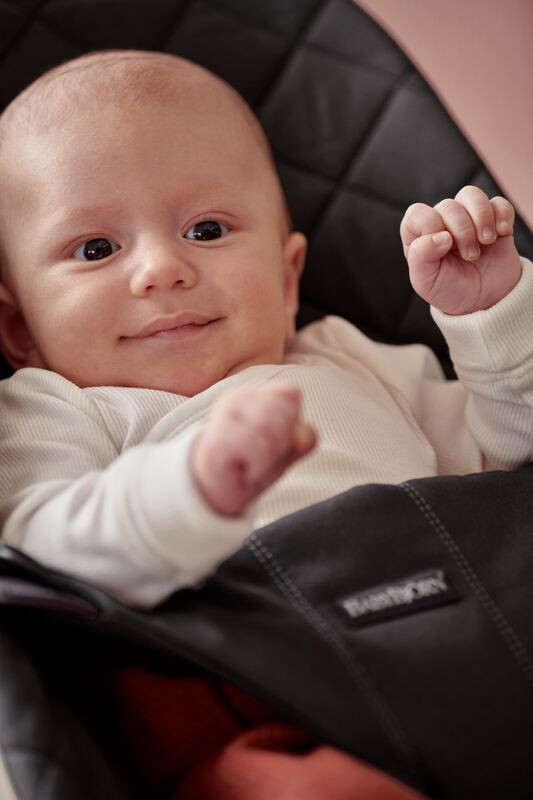 Balansoar BabyBjorn Bliss Black, Matlasat - imagine 6