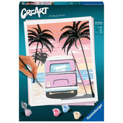 Creart Ravensburger - Mașină pe Plajă 20131 - imagine 3