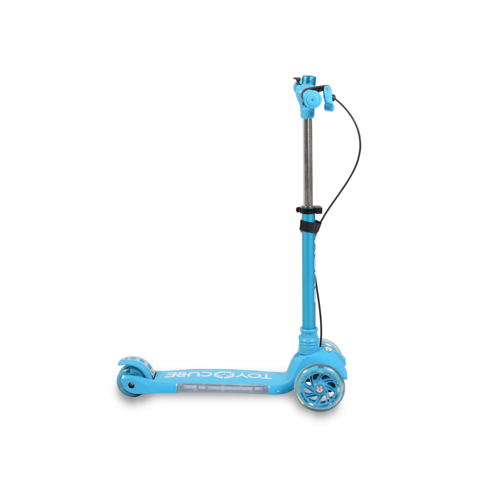 Trotineta Pliabilă LED Byox, cu Muzică și Frână - imagine 5