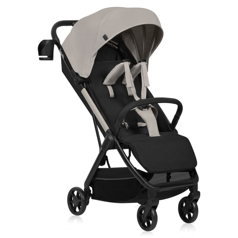 Carucior Lionelo Julie Air Bej | Pliere Compacta