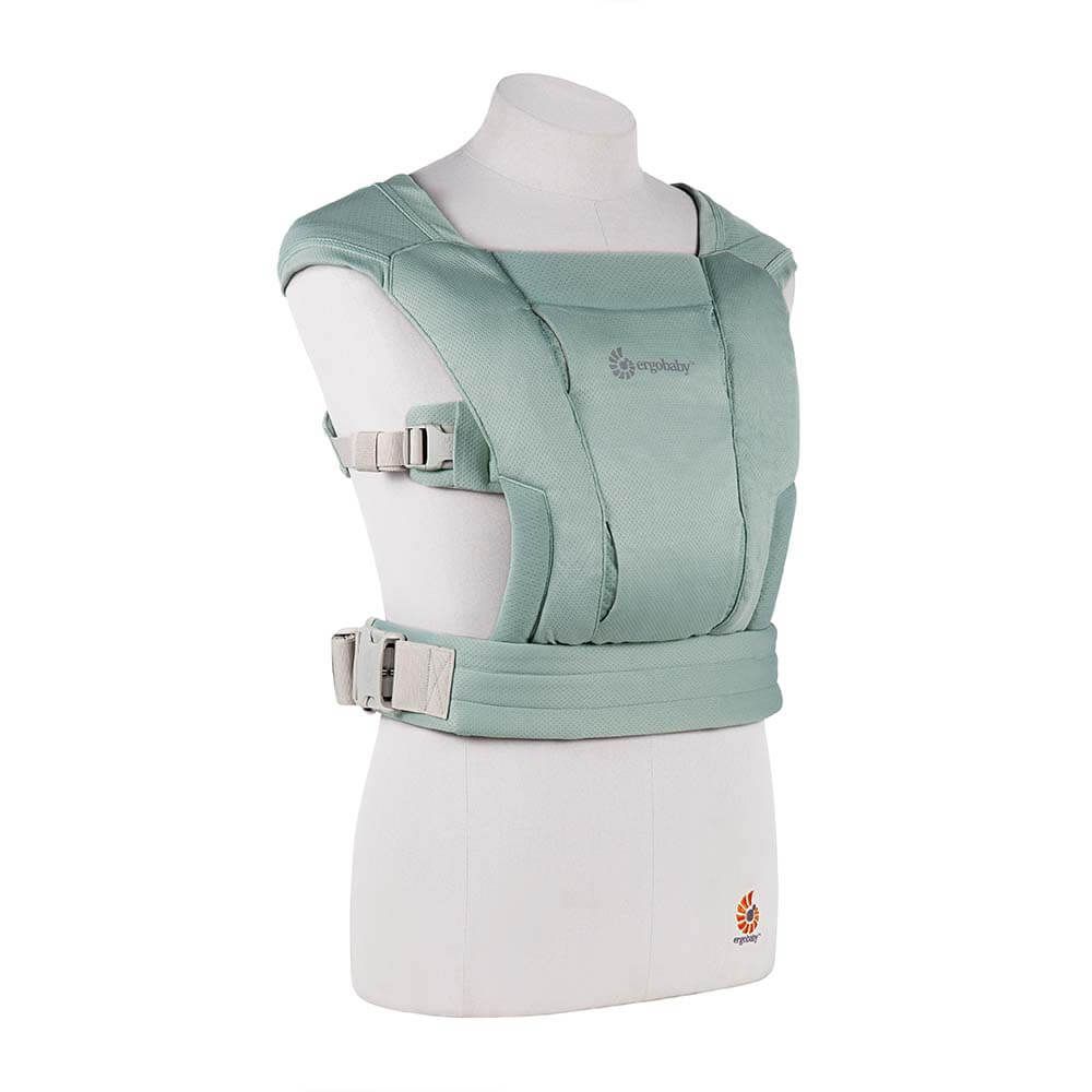 Marsupiu Ergobaby Embrace Soft Air Mesh Sage - imagine 5