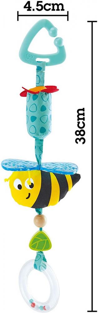 Lanțisor Carucior Hape Albiniță Zornăitoare - imagine 6