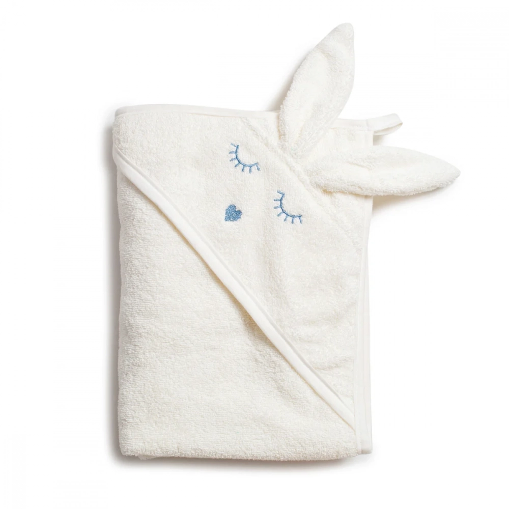 Prosop Bumbac Twins Rabbit Bej 100x100 cm
