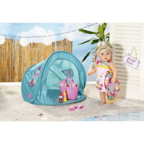 Set Plajă BABY born cu Cort și Accesorii Zapf - imagine 9