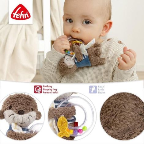 Zornaitoare Otter Bebelusi - Jucarie dezvoltare senzoriala - imagine 5