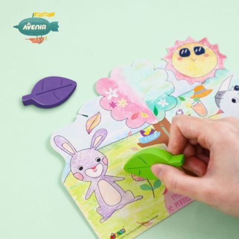 Avenir Kit La Picnic cu Creioane Colorate Spalabile - imagine 5