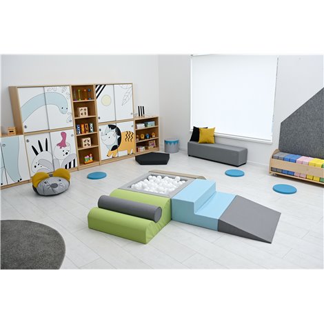 Moje Bambino Set Motricitate cu Piscină Bile - imagine 7