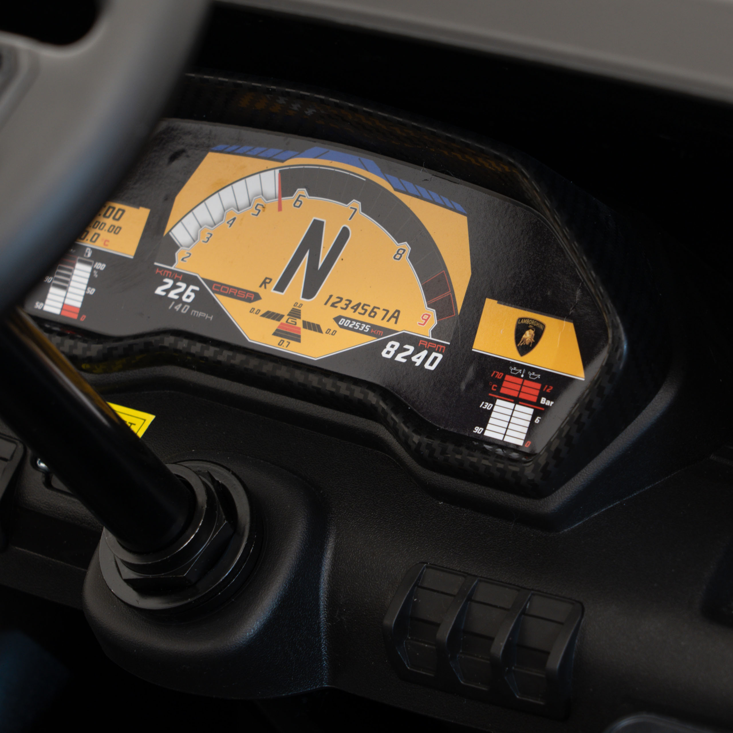 Masinuta Electrica Lamborghini Aventador SV 2 Locuri 24V - imagine 8