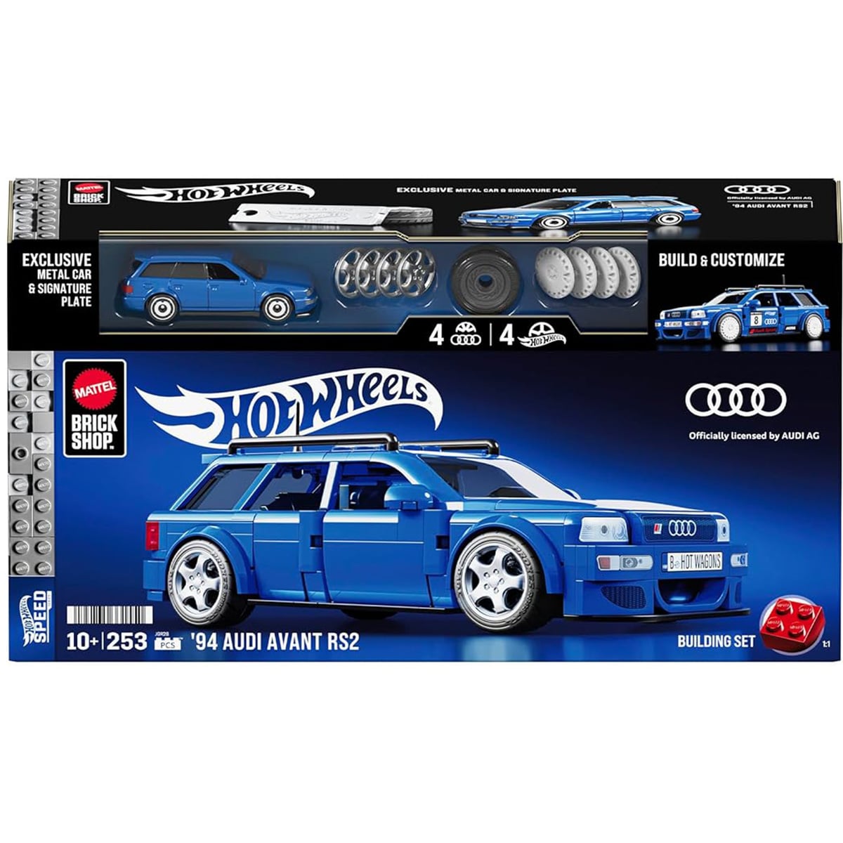 Brick Shop Hot Wheels Audi Avant RS2 94 Constructie