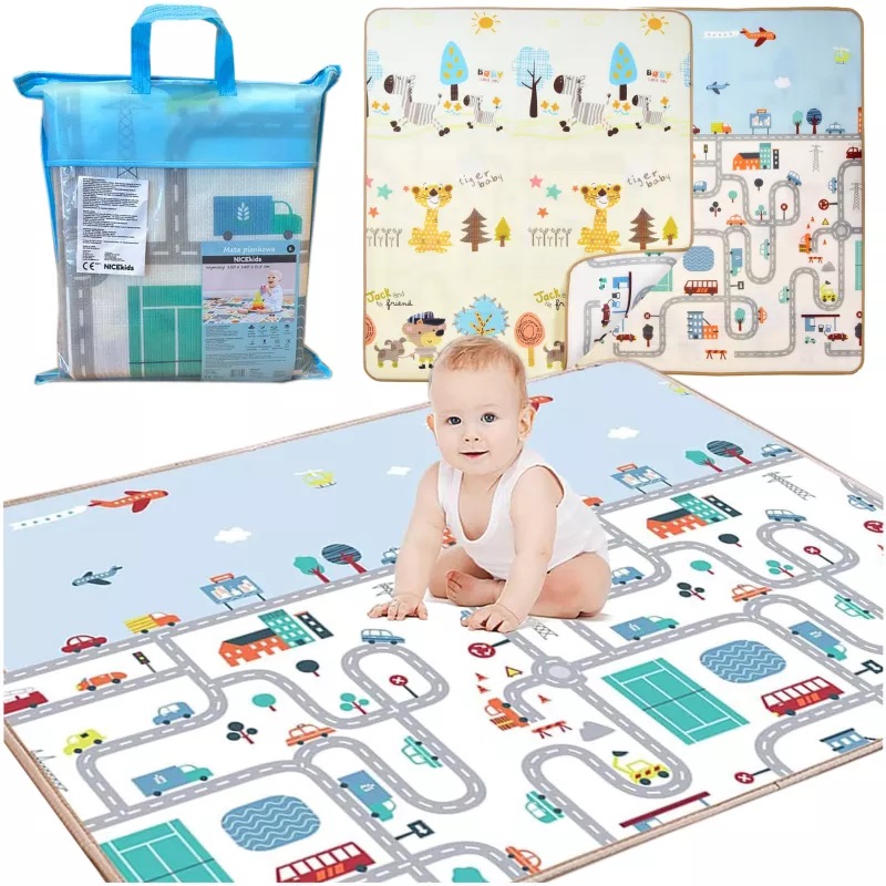 Covor Pliabil XPE TigerRoads 150x180 cm Nicekids - imagine 9