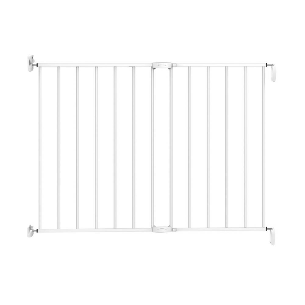Poarta Siguranta Extensibila Noma 62-102 cm Alb - imagine 10