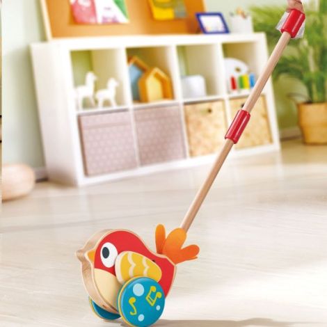 Hape Pasarea Muzicala Lily - Jucarie de Impins - imagine 2