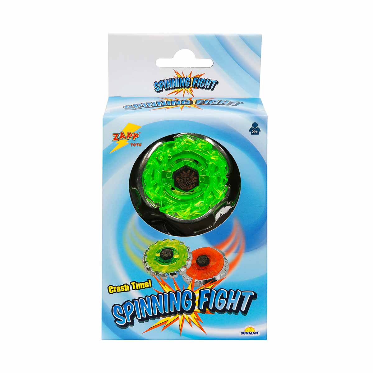 Spinner Interactiv Zapp Toys Verde - Dezvoltare