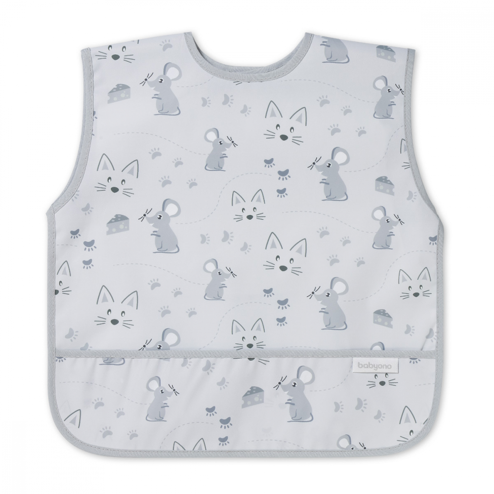 Baveta Impermeabila Mouse Babyono | Protecție - imagine 5
