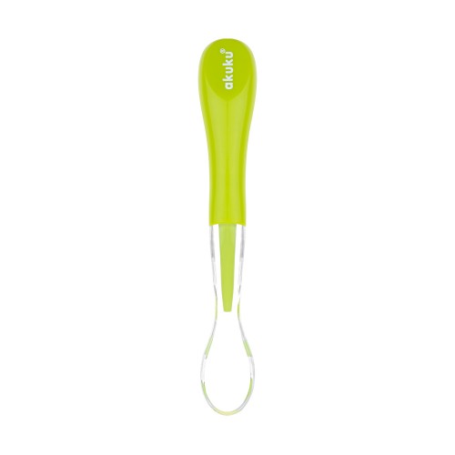 Linguriță Silicon Akuku Verde, Mâner Ergonomic