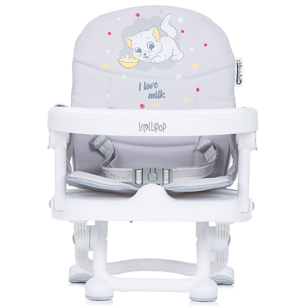 Înăltător Scaun de Masă Chipolino Lollipop Platinum