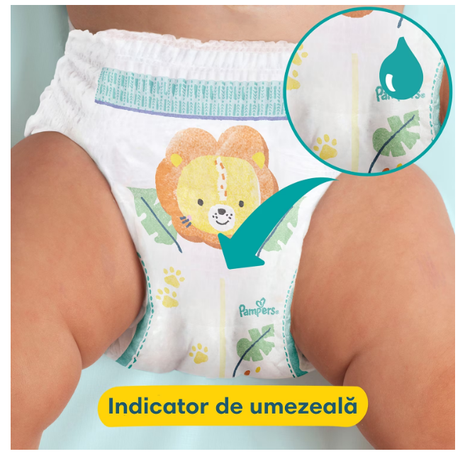 Scutece Pampers Active Baby-Dry 2 (4-8 kg), 76 buc - imagine 4